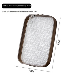 <span class=keywords><strong>Plateau</strong></span> de service en bois d'acacia massif, plusieurs tailles disponibles, expédition immédiate, anti-déformation (-10 à 70°C), idéal pour charcuterie et petit-déjeuner, style charpentier ancien - Product Image 3