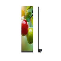 Pantalla LED Holográfica Transparente a Todo Color P16, con CMS SDK, Clasificación IP45, Cartel Digital para Elevadores de Centros Comerciales, Venta al Por Mayor