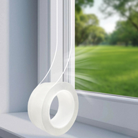 Bande d'étanchéité transparente anti-moisissure imperméable pour cuisine salle de bain toilette bande étanche auto-adhésive