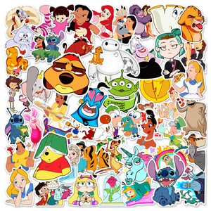 50 Pegatinas de Personajes de Dibujos Animados del Bosque, Colección Disi Mud, para Coche, Teléfono, <span class=keywords><strong>Maleta</strong></span>, Hervidor, Ordenador, Impermeables - Product Image 3