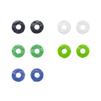 Anneaux de préhension colorés pour manettes PS4 et PS5, améliorant la précision, en mousse éponge pour la visée