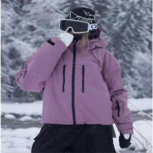 Chaqueta de Esquí y Snowboard para Mujer, Impermeable, Cortavientos, Aislada, con Capucha, para Invierno en la Montaña - Product Image 4