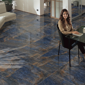 Azulejos cerámicos de alto brillo Terallino 600x1200, azulejos de pared con brillo cristalino para proyectos inmobiliarios, diseño de interiores y hoteles - Product Image 5
