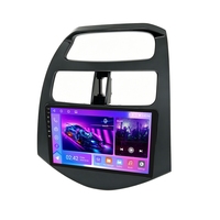 Lecteur multimédia Android pour voiture Rhythm 9 pouces GPS Carplay BT WiFi Écran tactile Produit phare E-commerce pour Chevrolet Chevy Spark 2011-2014