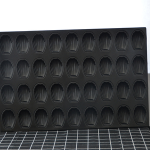 Nhà Máy Bán Hàng Trực Tiếp Cấp Thực Phẩm Tùy Chỉnh Bakeware Chất Lượng Cao Không Dính 36 Lỗ Madeleine Pan Khay Nướng Bánh Khuôn - Product Image 3