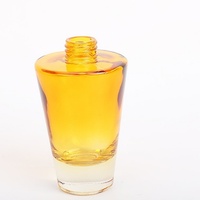 Bouteille de diffuseur d'arôme sans feu de luxe 100ml Bouteilles de diffuseur de roseau en verre vides