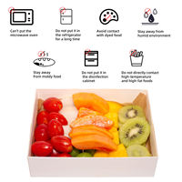 Boîte à bento en bois jetable écologique personnalisée, récipient alimentaire biodégradable pour les repas légers à emporter, le déjeuner, les sushis, avec couvercle