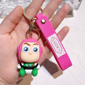 Custom Cartoon Toy PVC Story Plastic PVC <strong>Keychain</strong> Customizable Promotional Gift Keychains for Bags &amp; Cars - Product Image 5