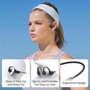 Auriculares de Conducción Ósea Remax, Auriculares Inalámbricos <span class=keywords><strong>con</strong></span> <span class=keywords><strong>Micrófono</strong></span>, Bluetooth 5.4, Resistentes al Agua IPX6, Auriculares de Oreja Abierta para Gimnasio y Actividades al Aire Libre - Product Image 5
