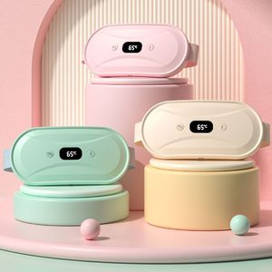Intelligenter Bauchmassagegürtel mit Wärmefunktion, Vibrations-Massagegerät für die Taille, zur Linderung von Krämpfen und Periodenschmerzen, Menstruations-Heizkissen - Product Image 1