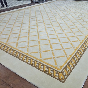 Sang Trọng Tay Tufted Làm Len Thảm Cho Biệt Thự Handmade Lụa Thảm Cho Phòng - Product Image 6