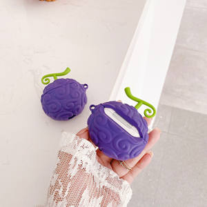 Étui en silicone design Demon Fruit pour écouteurs, motif dessin animé, pour <span class=keywords><strong>Airpods</strong></span> 4 <span class=keywords><strong>Pro</strong></span> 3, <span class=keywords><strong>coque</strong></span> pour écouteurs <span class=keywords><strong>One</strong></span> <span class=keywords><strong>Piece</strong></span>, accessoires pour <span class=keywords><strong>Airpods</strong></span> - Product Image 4