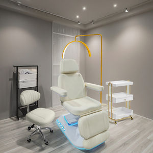 Tables de massage électriques, chaises, lits, base en ABS, 3 moteurs, lit de spa, lits réglables en hauteur avec commande au pied pour salon de beauté - Product Image 1