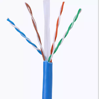 Câble Réseau UTP Cat 6 CCA 23AWG 24AWG de Bonne Qualité OEM ODM, 305m, pour Communication Intérieure, avec 4 Paires Torsadées