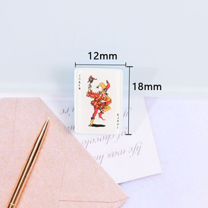 Charms de resina de póker de imitación, para relleno de Slime, crema, funda de teléfono, bricolaje, decoración artesanal hecha a mano - Product Image 6