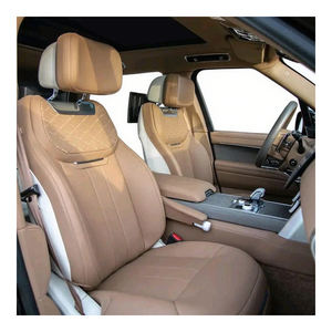 Luxe lederen autostoelhoezen, complete set, stoelbeschermers, op maat gemaakte auto-interieurdecoratie voor <span class=keywords><strong>Toyota</strong></span> Fortuner. - Product Image 1