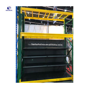 Industrial Warehouse <b>Rack</b> Shelf Metal Hypermarket <b>Shelving</b> System Metal <b>Rack</b> Storage Shelf - Product Image 6