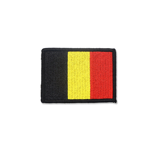 Wholesale Custom Custom High Quality Hook and Loop Country Flags Patches Embroidered Patch Emblem for Clothing - Product Image 4