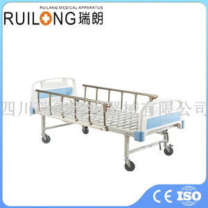 เตียงพยาบาลปรับระดับด้วยมือรุ่น Ruilong RC-056 ทำจากสแตนเลส ใช้ได้ทั้งที่บ้านและโรงพยาบาล - Product Image 1