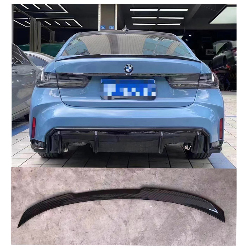 Спойлер для крыла заднего багажника из углеродного волокна для BMW 3 серии G80 M3