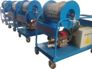 20Mpa 27Hp Machine de nettoyage de drainage à haute pression Pompe à jet d'égout et machine de nettoyage de drainage - Product Image 3