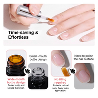 Base de vernis à ongles UV/LED longue durée 28 jours, sans HEMA, sans TPO, sans gel de finition, 18g, marque privée OEM
