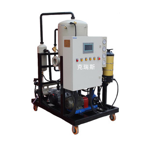 เครื่องกรองน้ำมันไฮดรอลิกแบบสุญญากาศ Kres 50 ลิตร/นาที สามเฟส สำหรับการทำให้บริสุทธิ์น้ำมันเกียร์โรงไฟฟ้า - Product Image 4