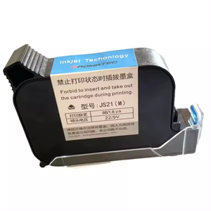 Yaomatec JS21 blanc jaune <span class=keywords><strong>cartouche</strong></span> d'<span class=keywords><strong>encre</strong></span> éco-solvant à séchage rapide pour imprimantes à jet d'<span class=keywords><strong>encre</strong></span> portables de 12.7mm imprimantes à jet d'<span class=keywords><strong>encre</strong></span> <span class=keywords><strong>en</strong></span> <span class=keywords><strong>ligne</strong></span> - Product Image 1