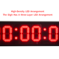 4-in-1 LED Digital RGB Controller Timer Fernbedienung für Einseitige Anzeige Wiederaufladbar mit Verzögerung Matrix Countdown in Anzeigetafeln