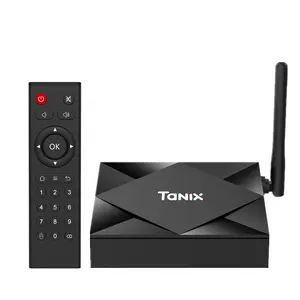 Tanix TX6S H616 2GB 8GB veya 4GB 32BG tv kutusu Alice UI Allwinner H616 Android 10.0 dört çekirdekli 8K tv kutusu TX6 akıllı set üstü kutusu TX6s