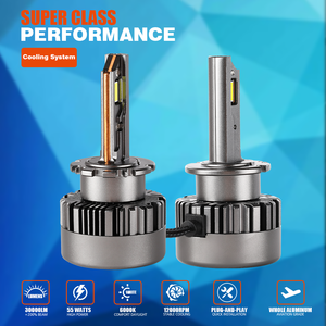 Tùy chỉnh D2S LED chuyển đổi <span class=keywords><strong>Xenon</strong></span> D3S D4S D4R D1S cho xe Led ống kính chiếu LED xe đèn pha - Product Image 4