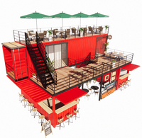 Vente en gros d'usine, livraison rapide, pavillon de transport pop-up de 10 pieds et 20 pieds, maison en panneaux sandwich, restaurant, magasin, conteneur d'expédition
