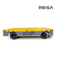 Carro de Transferencia Compacto sin Rieles de 1T, 3T, 5T, Mini Carro Plano sin Rieles a Batería para Manejo de Palés en Almacenes