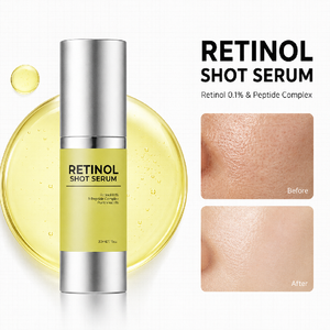 Özel Marka Retinol <span class=keywords><strong>Serum</strong></span> Kremi Cilt Bakım Vücut Losyonu Shot Yüz Kolajen Esansı Besleyici Onarıcı Aydınlatıcı Kırışıklık Karşıtı - Product Image 5