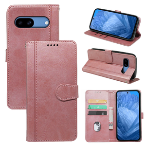 Étuis de téléphone en cuir pour <span class=keywords><strong>Google</strong></span> Pixel 6 7 8 9 Pro XL 7A 8A Étui portefeuille à rabat avec emplacements pour cartes - Product Image 1