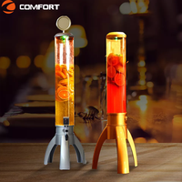 Offre Spéciale Jus de fruits Bière Réservoir de vin Distributeur de boissons Taille personnalisée 1.5L 2L 3L Led Beer Tower
