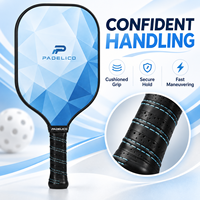 Raquette de pickleball personnalisée légère en fibre de verre 2027, approuvée USAPA pour les sports de loisirs en intérieur et en extérieur
