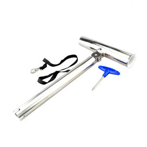 ที่วางคันเบ็ดตกปลาสแตนเลสพร้อมเชือก อุปกรณ์เสริมใหม่สำหรับอุปกรณ์ตกปลา ส่วนประกอบหลัก - Product Image 1