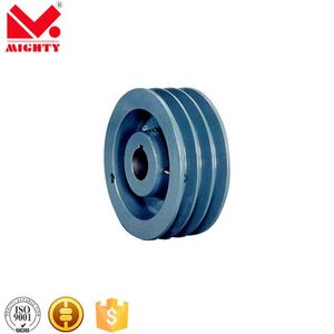 European Standard SPA SPB SPC SPZ Cast Iron Conveyor Multi-Groove V-Belt <b>Pulley</b> <b>Wheel</b> OEM Customizable - Product Image 1