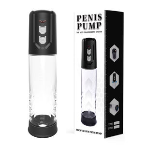 Pompa del pene giocattolo del sesso maschile elettrico vuoto e aria succhiare la pompa del cazzo del pene per il pene Booster - Product Image 1