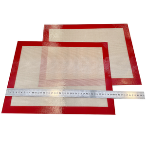 도매 저렴한 가격 두꺼운 식품 등급 실리콘 베이킹 매트 재사용 가능한 원단 마카롱 및 요리 - Product Image 4