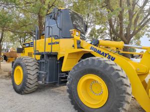 Chargeur sur pneus diesel 4x4 d'occasion d'origine des prix bon marché d'usine Komatsu WA380 avec une forte capacité de travail de haute qualité à vendre - Product Image 4