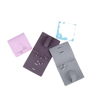 New Style Velvet Earrings <strong>Bag</strong> with Gold Logo - Product Image 2