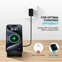 Support de charge rapide sans fil pour téléphone, chargeur sans fil pour téléphones portables