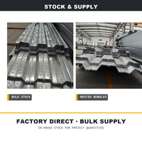Plateforme en acier durable et ignifuge YX51-240-720, épaisseur personnalisée 0,7-1,2 mm, disponible dès maintenant