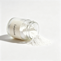 Poudre de leucine de qualité supérieure en vrac, supplément d'acides aminés en poudre blanche, fourni directement par l'usine 5 étoiles