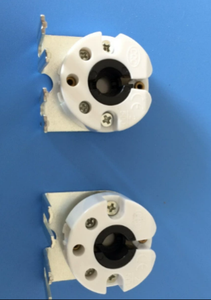 ซ็อกเก็ตหลอดฟลูออเรสเซนต์แบบถาวรทางกลป้องกันการสั่นสะเทือนมีตัวยึดหลอดไฟ LED <span class=keywords><strong>G13</strong></span> T8แบบสปริง - Product Image 3