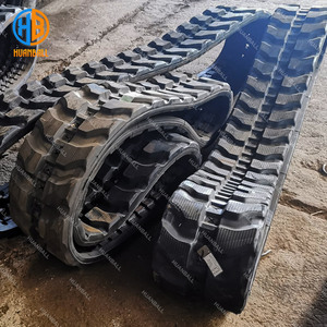 Fábrica Venda Direta <span class=keywords><strong>Mini</strong></span> Escavadeira Rubber Crawler Track para Kubota KN51 KH60 KH66 KH71 300x52.5x72N - Product Image 5