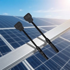 NSPV <b>Waterproof</b> Connector Cable Assembly OEM ODM Male Female PV Mini Solar Junction <b>Box</b> - Product Image 2