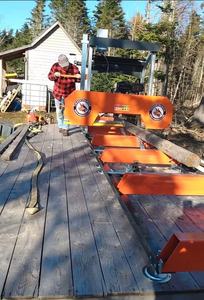 Rima Band Sawmill Mini Portable Mobile Saw <strong>Machines</strong> with 18/26/31 Inch <strong>Cutting</strong> Width - Product Image 5